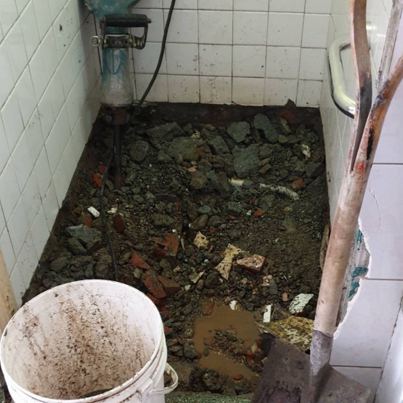 高雄打石拆除, 高雄地面打除, 高雄水泥隔間打除